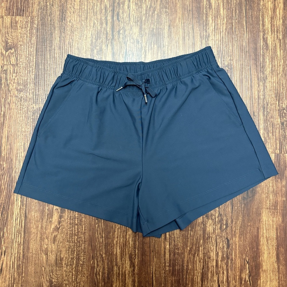 High-Wasted Athletic Shorts